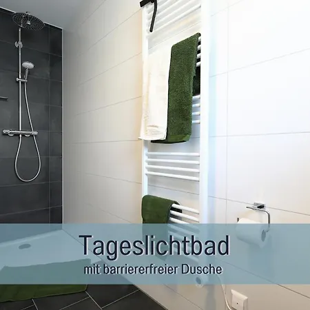 Hoeckelheim - Savanna - Barrierefrei - 3 Schlafzimmer-bis 6 Gaeste - Nahe Goettingen - 100 Qm - Babies Reisen Gratis - Terrasse, Garten & Grill - Vollausgestattete Kueche Mit Spuelmaschine - Klimaanlage, Fussbodenheizung & Raffstores 公寓 诺特海姆