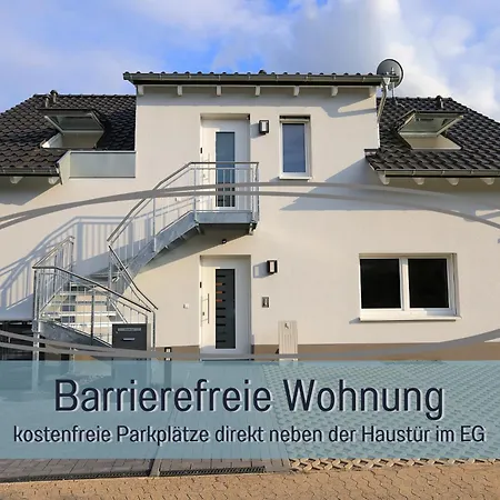 Hoeckelheim - Savanna - Barrierefrei - 3 Schlafzimmer-bis 6 Gaeste - Nahe Goettingen - 100 Qm - Babies Reisen Gratis - Terrasse, Garten & Grill - Vollausgestattete Kueche Mit Spuelmaschine - Klimaanlage, Fussbodenheizung & Raffstores