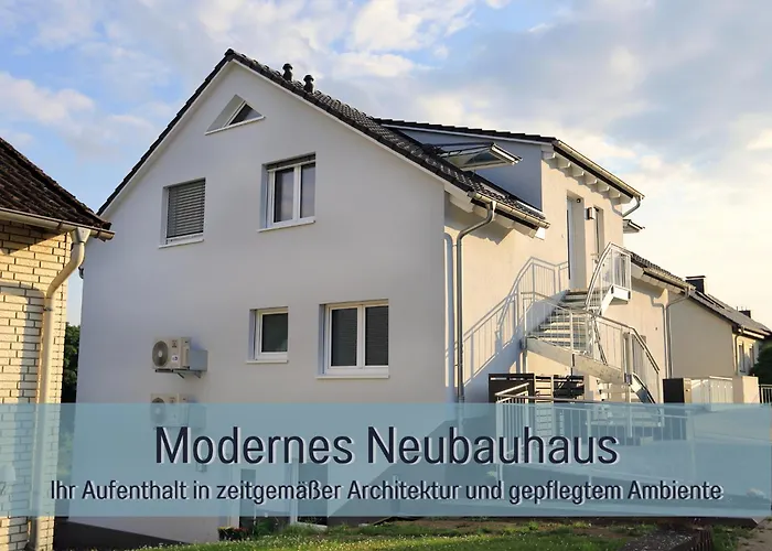 Hoeckelheim - Savanna - Barrierefrei - 3 Schlafzimmer-bis 6 Gaeste - Nahe Goettingen - 100 Qm - Babies Reisen Gratis - Terrasse, Garten & Grill - Vollausgestattete Kueche Mit Spuelmaschine - Klimaanlage, Fussbodenheizung & Raffstores Apartman