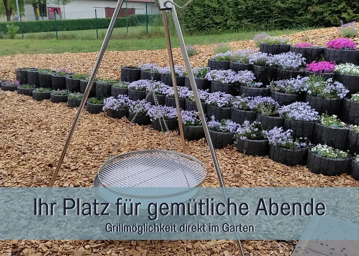 Hoeckelheim - Savanna - Barrierefrei - 3 Schlafzimmer-bis 6 Gaeste - Nahe Goettingen - 100 Qm - Babies Reisen Gratis - Terrasse, Garten & Grill - Vollausgestattete Kueche Mit Spuelmaschine - Klimaanlage, Fussbodenheizung & Raffstores Northeim